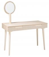 Зеркало для стола туалетного Сканди Жемчужно-белый Зеркало для стола туалетного Сканди Жемчужно-белый. Фото №1