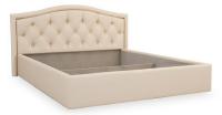 Верона Кровать 1.6 крем (экокожа) Верона Кровать 1.6 крем (экокожа)