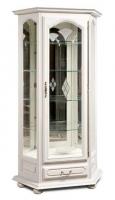 Шкаф с витриной Давиль ММ-126-13/01П стекло декор Шкаф с витриной Давиль ММ-126-13/01П стекло декор