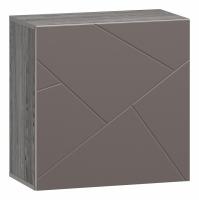 Шкаф Summit НМ 014.53-01, Софт Графит, Ясень Анкор темный