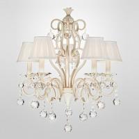 Подвесная люстра Eurosvet Ivin 12075/5 белый Strotskis. Фото №1