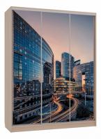 Бассо 7-600 79 (полки слева) дуб млечный фото Бассо 7-600 79 (полки слева) дуб млечный