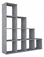 Стеллаж Polini Home Smart, серый. Фото №2