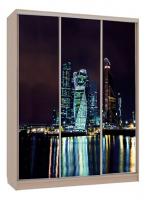 Бассо 7-600 07 (полки слева) дуб млечный фото Бассо 7-600 07 (полки слева) дуб млечный