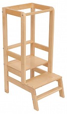 Подставка детская Polini Kids Step, коричневый. Фото