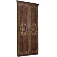 Шкаф 2-ств Патрисия крем корень глянец фото Шкаф 2-ств Патрисия крем корень глянец. Фото №1