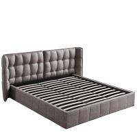 Кровать HUSK 8705 темно-бежевая с ящиком для белья фото Кровать HUSK 8705 темно-бежевая с ящиком для белья. Фото №1