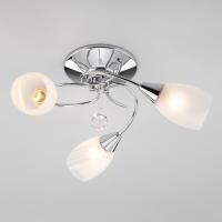 Потолочная люстра Eurosvet Virginia 30100/3 хром фото Потолочная люстра Eurosvet Virginia 30100/3 хром. Фото №1