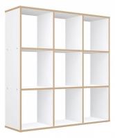 Стеллаж Polini Home Smart, белый. Фото №1