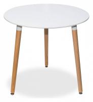 Стол Пиза 800*800*740 круглый Белый