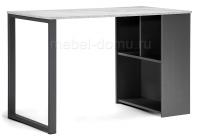 Стол Битти Лофт статуарио / графит матовый фото Стол Битти Лофт статуарио / графит матовый