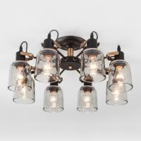 Потолочная люстра Eurosvet Astor 70111/8 черный. Фото №1