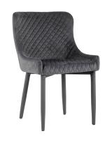 Стул Ститч серый ножки велюр фото Стул Ститч серый ножки велюр. Фото №1