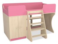 Набор для детской Р441, древесина коричневая светлая дуб фото Набор для детской Р441, древесина коричневая светлая дуб. Фото №1