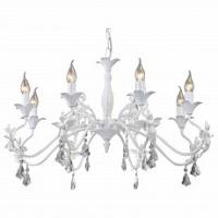 Подвесная люстра Arte Lamp Angelina A5349LM-8WH фото Подвесная люстра Arte Lamp Angelina A5349LM-8WH. Фото №1