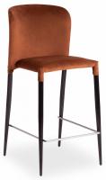 Стул полубарный ALVOR (mod. 715пб) ткань/металл, 44х55х99 см, высота до сиденья 67 см, коричневый barkhat 11/черный (поставляется по 2 шт) фото Стул полубарный ALVOR (mod. 715пб) ткань/металл, 44х55х99 см, высота до сиденья 67 см, коричневый barkhat 11/черный (поставляется по 2 шт). Фото №1