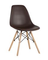 Стул DSW коричневый фото Стул DSW коричневый. Фото №1