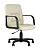 Кресло офисное Марк экокожа кремовый