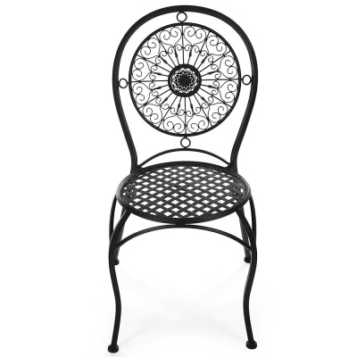 Кованый стул Secret De Maison Gloria черный фото Кованый стул Secret De Maison Gloria черный. Фото №2
