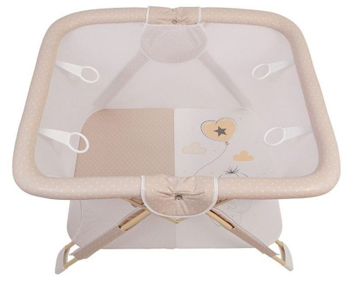 Манеж Polini Kids Comfort, белый. Фото №4