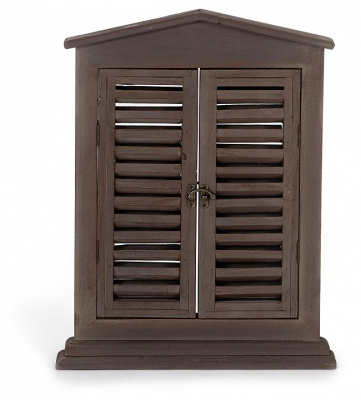 Зеркало садовое Secret de Maison Ajian (mod. PL08-35630) дерево, 46*5*59, Античный коричневый. Фото №2