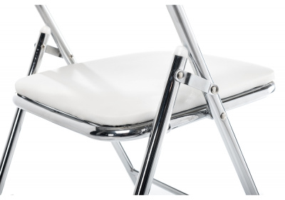 Стул Fold раскладной белый фото Стул Fold раскладной белый. Фото №5