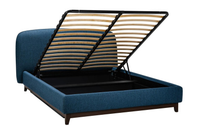 Кровать с ортопедическим основанием и ящиком Сканди Лайт 1.8 Сапфир фото Кровать с ортопедическим основанием и ящиком Сканди Лайт 1.8 Сапфир. Фото №4