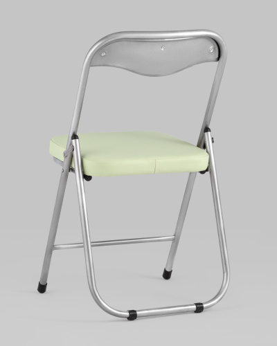 Стул складной ДЖОН металлик, мятно-зеленый. Фото №7