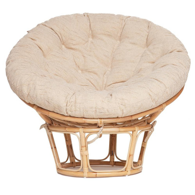 Кресло из ротанга Papasan Ecо P115-1/SP STD + Подушка фото Кресло из ротанга Papasan Ecо P115-1/SP STD + Подушка. Фото №4