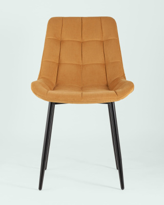 Стул Флекс велюр оранжевый фото Стул Флекс велюр оранжевый. Фото №5