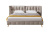 Кровать HUSK 8705 бежевая фото Кровать HUSK 8705 бежевая. Фото №10