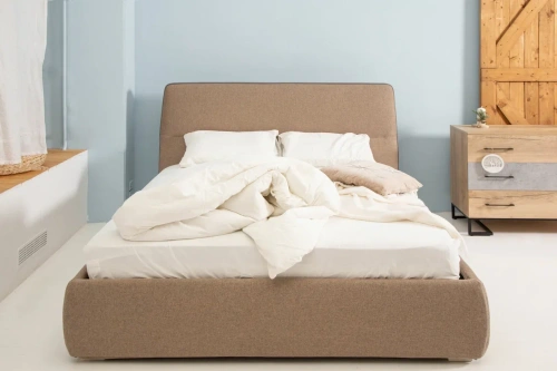 Кровать с ортопедическим основанием и ящиком Сканди 1.8 Жемчужно-белый фото Кровать с ортопедическим основанием и ящиком Сканди 1.8 Жемчужно-белый. Фото №8