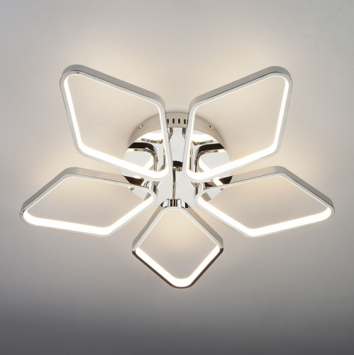 Потолочная люстра Eurosvet Kalifea 90081/5 хром 65W. Фото №2