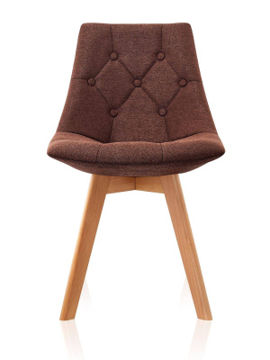 Стул Milan, коричневый фото Стул Milan, коричневый. Фото №4