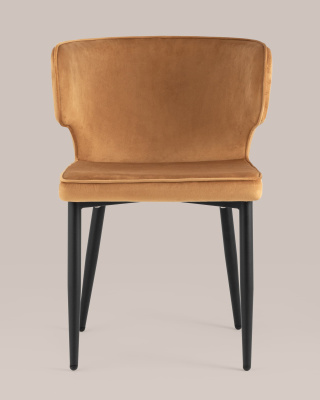 Стул Матео велюр терракотовый. Фото