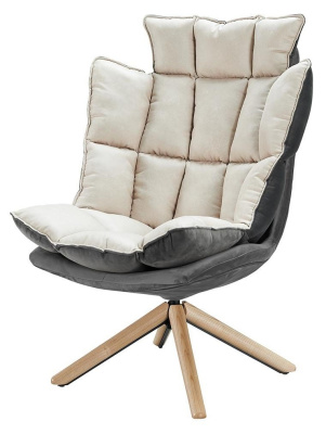 Дизайнерское кресло DC-1565С (бежевое) BEIGE фото Дизайнерское кресло DC-1565С (бежевое) BEIGE. Фото №2