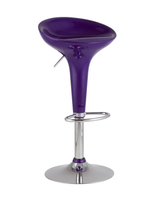 Стул барный Bomba (Бомба) фиолетовый. Фото