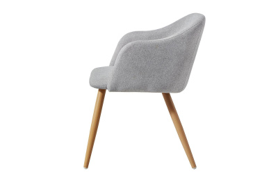 Стул DC-9505 серый/дерево фото Стул DC-9505 серый/дерево. Фото №5