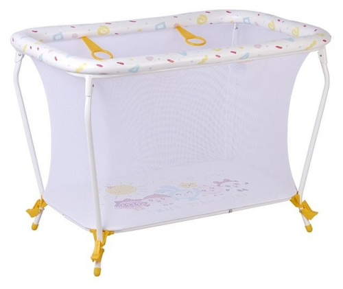 Манеж Polini Kids Малышарики Солнечный день, белый фото Манеж Polini Kids Малышарики Солнечный день, белый. Фото №1