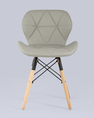 Стул Бон экокожа серый. Фото №5