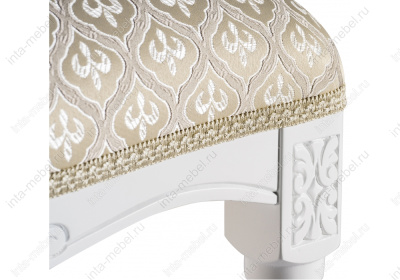 Стул деревянный Беттино белый / бежевый. Фото