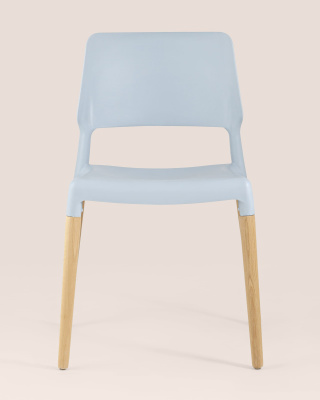 Стул BISTRO серо-голубой. Фото №5