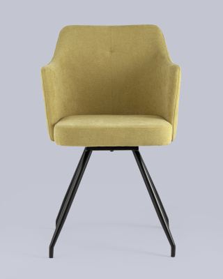 Стул Слинг вращающийся желтый. Фото