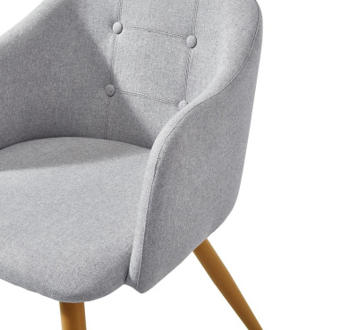 Стул DC-9505 серый/дерево фото Стул DC-9505 серый/дерево. Фото №2