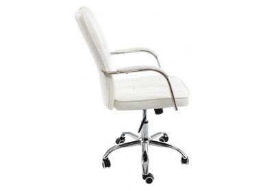 Стул Компьютерное кресло Nadir белое. Фото №4