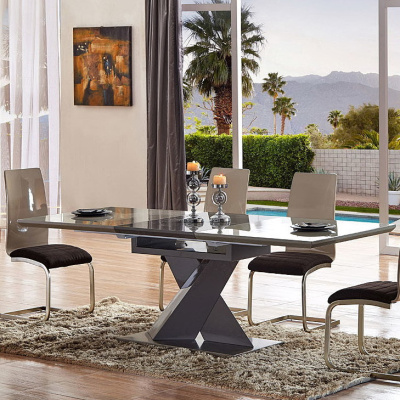 Стол ESF T15687 Кремовый/Серый фото Стол ESF T15687 Кремовый/Серый. Фото №2