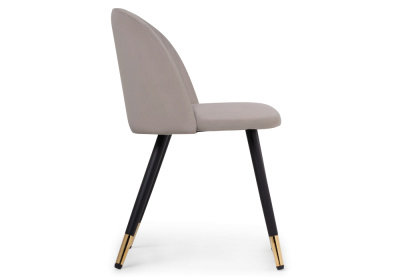 Стул Gabi latte / black / gold. Фото