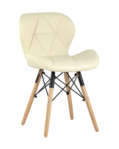 Стул Бон экокожа бежевый. Фото №2