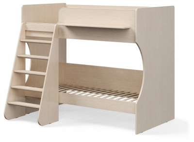 Кровать двухъярусная Р434, древесина коричневая светлая дуб. Фото №4