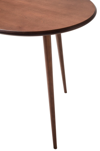 Стол кофейный Vortex Brass орех. Фото №6